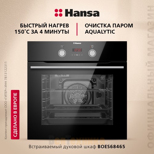 Электрический духовой шкаф Hansa BOES68465