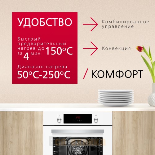 Электрический духовой шкаф Hansa BOEW68411