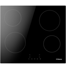 Стеклокерамическая варочная поверхность Hansa BHC633005 Черный