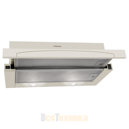 Телескопическая вытяжка Hansa OTP6242RIH Слоновая кость