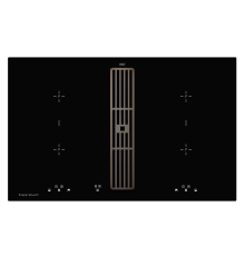 Индукционная варочная панель с вытяжкой Kuppersbusch KMI 8500.0 SR Black Chrome