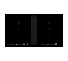 Индукционная варочная панель с вытяжкой Kuppersbusch KMI 9800.0 SR Black Velvet