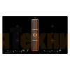 Индукционная варочная панель с вытяжкой Kuppersbusch KMI 9800.0 SR Copper