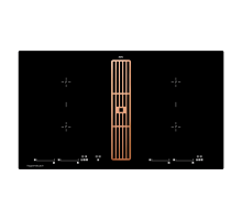 Индукционная варочная панель с вытяжкой Kuppersbusch KMI 9800.0 SR Copper