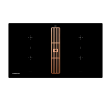 Индукционная варочная панель с вытяжкой Kuppersbusch KMI 9850.0 SR Copper