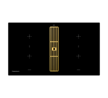 Индукционная варочная панель с вытяжкой Kuppersbusch KMI 9850.0 SR Gold