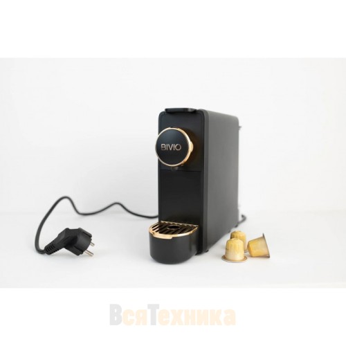 Кофемашина Bivio BV38 Black/Gold