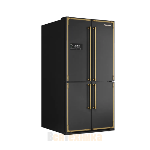 Холодильник отдельностоящий Kuppersberg NMFV 18591 BK Bronze