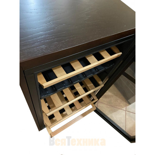 Двухзонный винный шкаф La Sommeliere LS34.2Z/wood