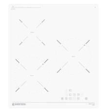 Индукционная варочная панель Meferi MIH453WH POWER