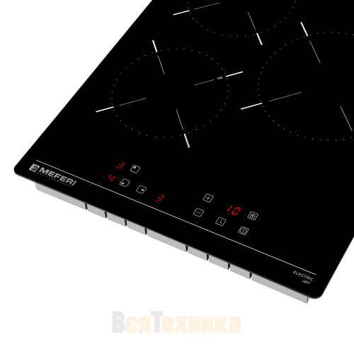Электрическая варочная панель Meferi MEH453BK LIGHT