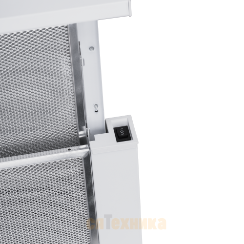 Телескопическая вытяжка Meferi SLIDEBOX60WH POWER