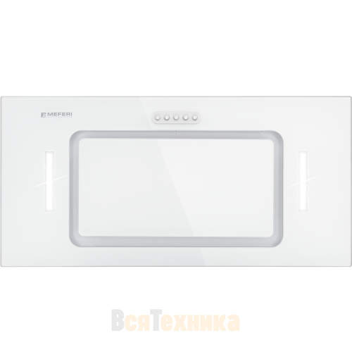 Полновстраиваемая вытяжка Meferi INBOX60WH GLASS ULTRA