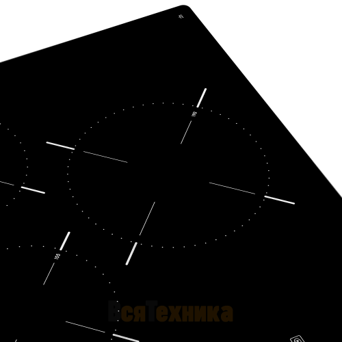 Электрическая варочная панель Meferi MEH453BK LIGHT