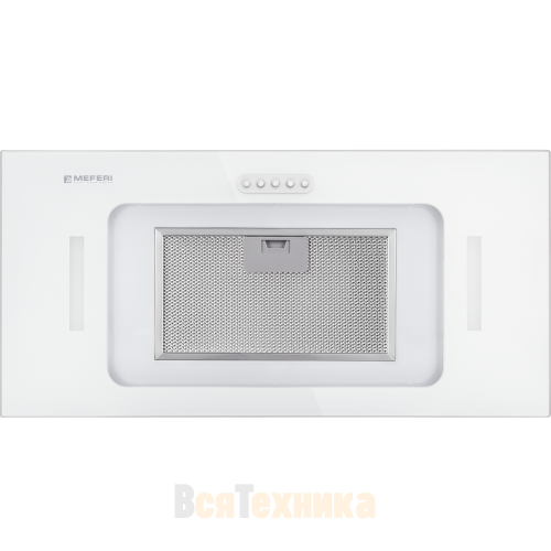 Полновстраиваемая вытяжка Meferi INBOX60WH GLASS ULTRA