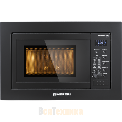 Встраиваемая микроволновая печь Meferi MMO6020BK POWER
