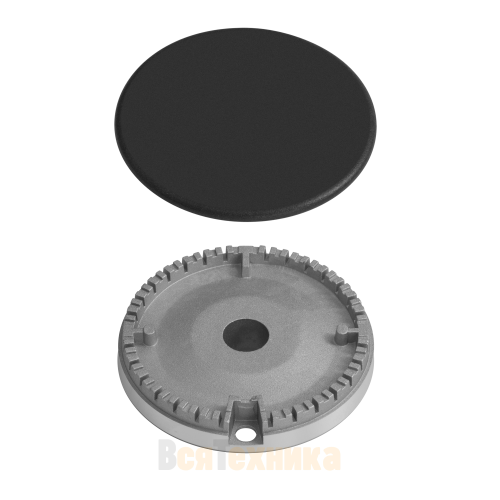 Газовая варочная панель Meferi MGH302BK GLASS LIGHT