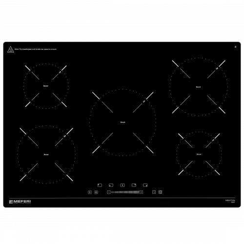 Индукционная варочная панель Meferi MIH755BK POWER