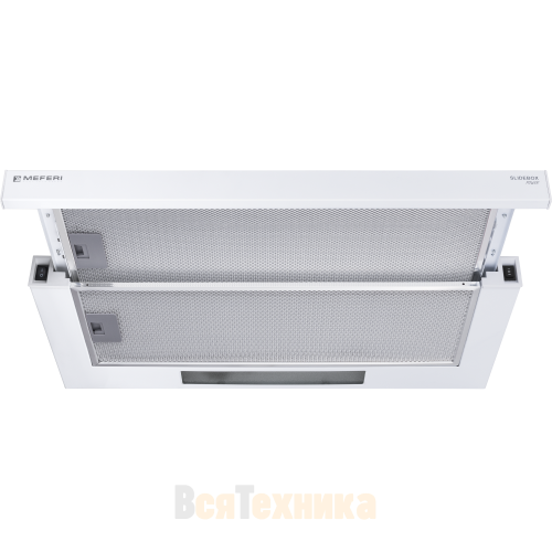 Телескопическая вытяжка Meferi SLIDEBOX60WH POWER