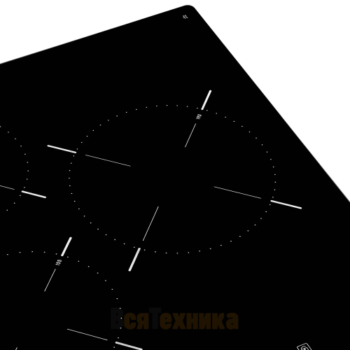 Электрическая варочная панель Meferi MEH453BK LIGHT