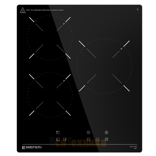 Электрическая варочная панель Meferi MEH453BK LIGHT