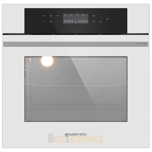 Электрический духовой шкаф Meferi MEO606WH ULTRA