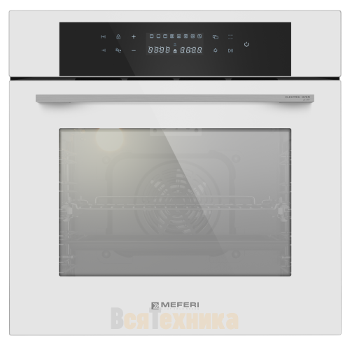 Электрический духовой шкаф Meferi MEO6010WH ULTRA