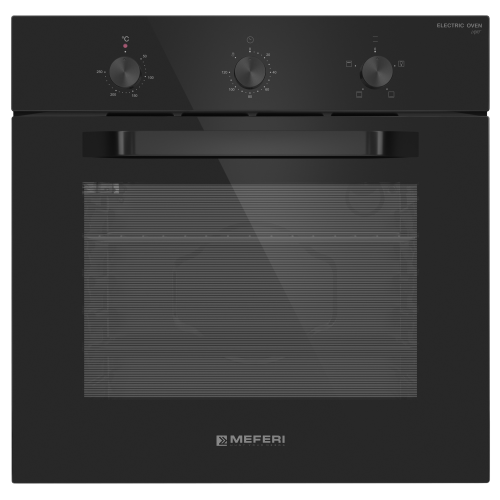 Электрический духовой шкаф Meferi MEO604BK LIGHT