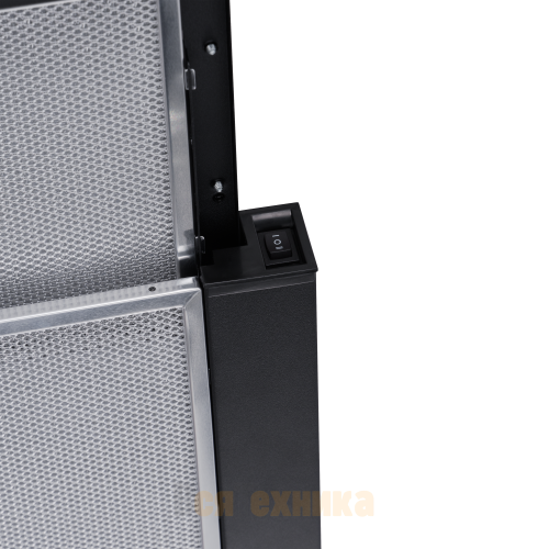 Телескопическая вытяжка Meferi SLIDEBOX60WH GLASS ULTRA