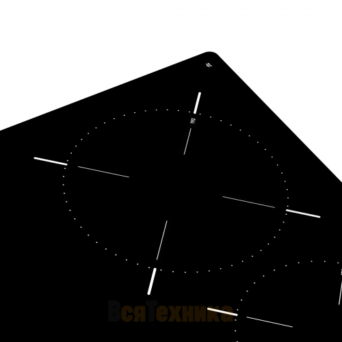 Электрическая варочная панель Meferi MEH604BK LIGHT