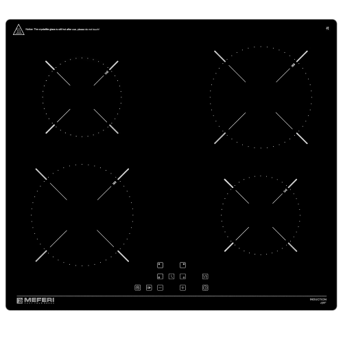 Индукционная варочная панель Meferi MIH604BK LIGHT