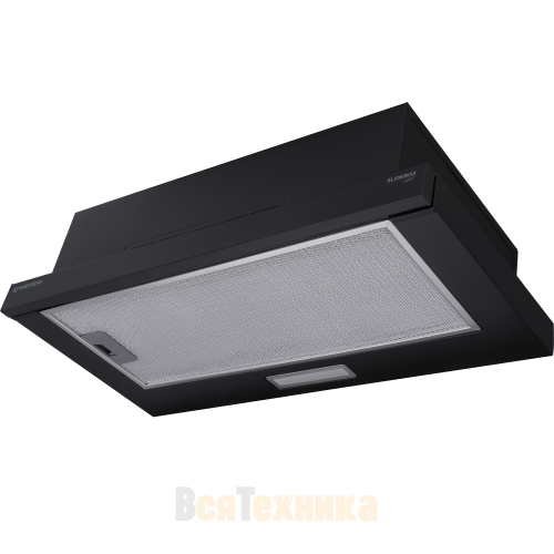 Телескопическая вытяжка Meferi SLIDEBOX60BK LIGHT