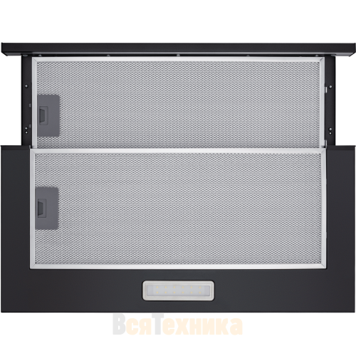 Телескопическая вытяжка Meferi SLIDEBOX60BK LIGHT