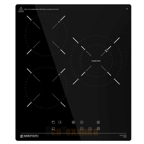 Электрическая варочная панель Meferi MEH453BK POWER