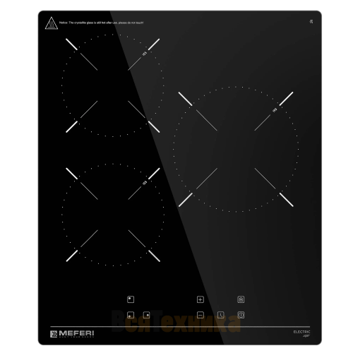Электрическая варочная панель Meferi MEH453BK LIGHT