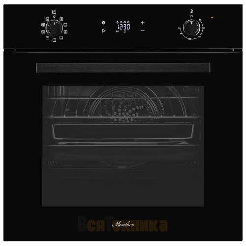 Электрический духовой шкаф Monsher MOE 6093 Noir