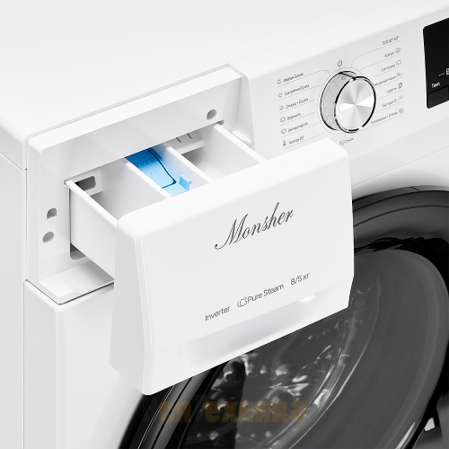 Стиральная машина Monsher отдельностоящая с функцией сушки MWDM 460 Blanc