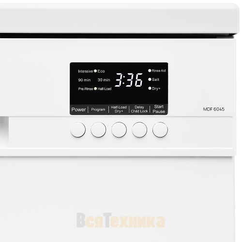 Отдельностоящая посудомоечная машина Monsher MDF 6045