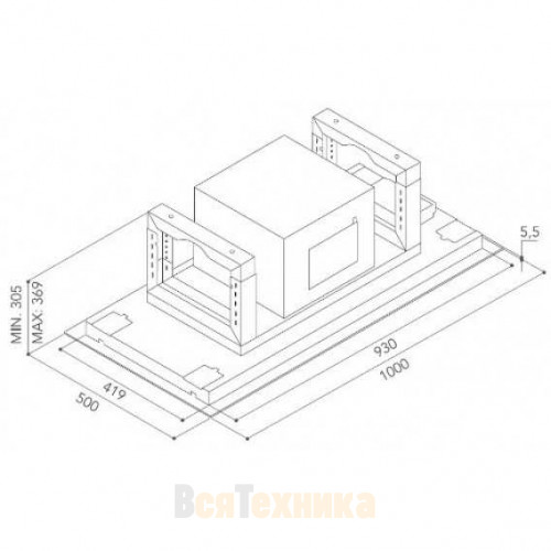 Вытяжка KitchenAid, KEICD 10010