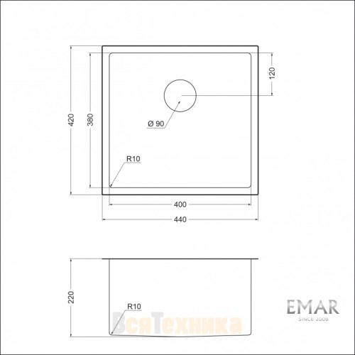Мойка EMAR EMB-131