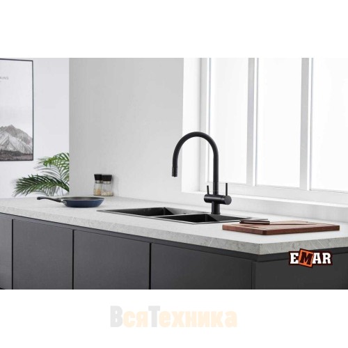 Смеситель EMAR ЕС - 3015 Black