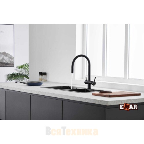 Смеситель EMAR ЕС - 3015 Black