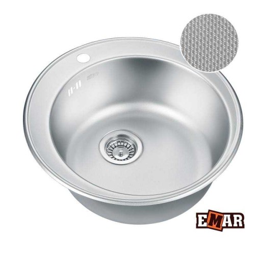 Врезная мойка EMAR 510C decor