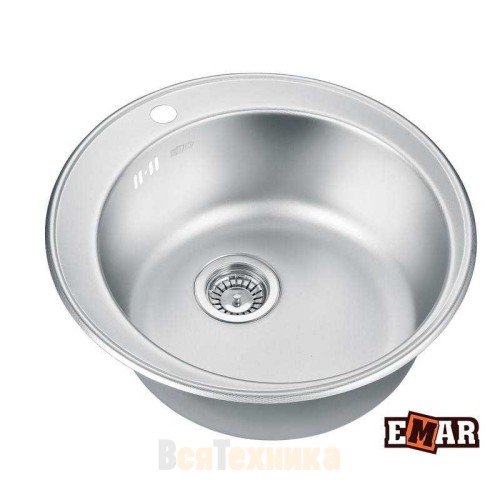 Врезная мойка EMAR 510C decor