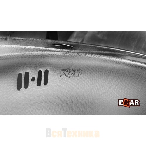 Врезная мойка EMAR 510C decor