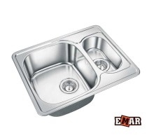Маленькая мойка с двумя чашами EMAR 5948
