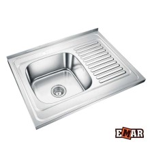 Накладная мойка EMAR T6080LQ