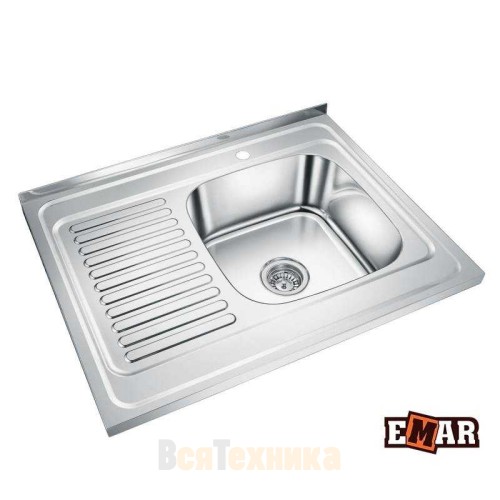 Накладная мойка EMAR T6080RQ