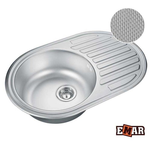 Врезная мойка EMAR 7750 decor