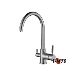 Смеситель кухонный EMAR 3007 сатин